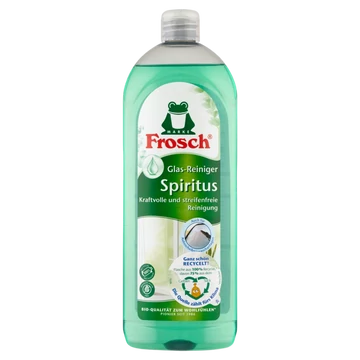 Ablaktisztító utántöltő 750 ml Frosch spirituszos