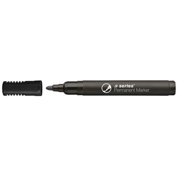 Alkoholos marker 3mm, kerek végű A-series fekete