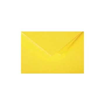 Boríték Clairefontaine Pollen 9x14 cm szilikonos napsárga