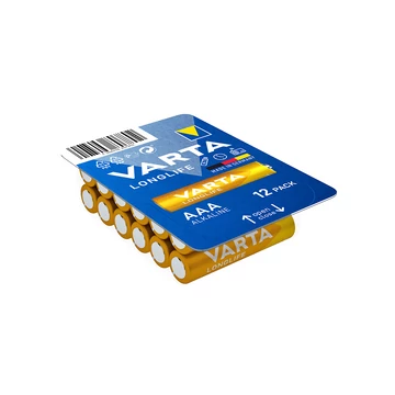 Elem AAA mikro LR03 Longlife BigBox 12 db/csomag, Varta