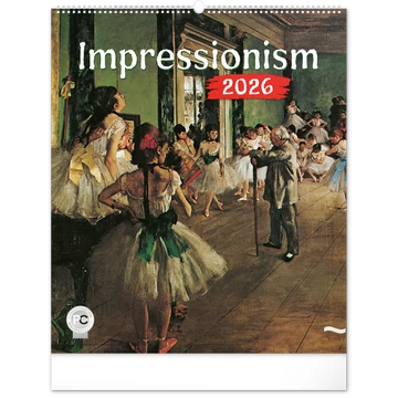 Falinaptár képes  480×560mm Impressionism  Realsystem 2026.