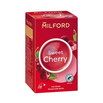 Fekete tea 20x2 g Milford, SWEET CHERRY cseresznye
