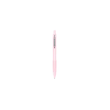 Golyóstoll 1 mm, rózsaszín tolltest, Zebra Z-Grip Pastel, írásszín kék