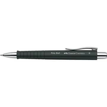 Golyóstoll POLY BALL M Faber-Castell fekete test