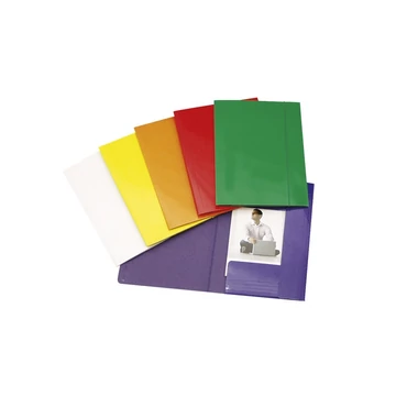 Gumis mappa A4, 600g. FC karton Fornax Glossy sárga