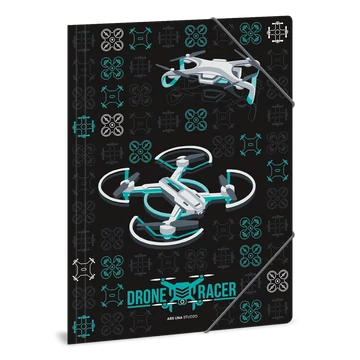 Gumis mappa A4 karton Ars Una DRONE RACER (5131) 22