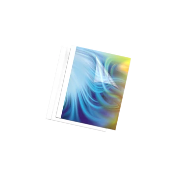 Hőkötő borító, A4, 25mm, 201-laptól, Fellowes® Standard, 50 db/csomag, fehér