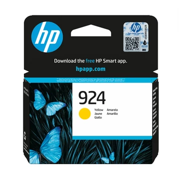 Hp 924/4K0U5NE tintapatron yellow ORIGINAL
