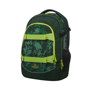Iskolatáska ergonómiai, fiús terepmintás by Walker