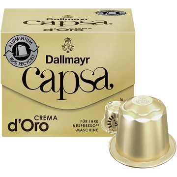 Kávékapszula, Dallmayr Nespresso Crema d Oro 10db kapszula