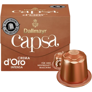 Kávékapszula, Dallmayr Nespresso Crema d Oro Intensa 10db kapszula