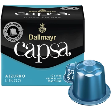 Kávékapszula, Dallmayr Nespresso Lungo Azzurro 10db kapszula