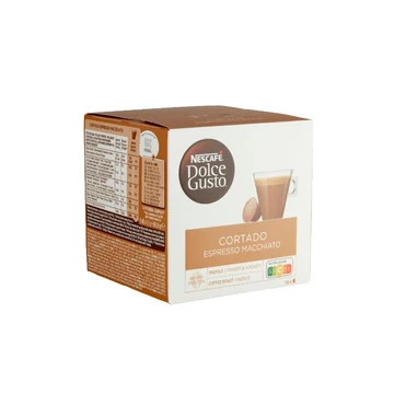 Kávékapszula, Nescafé DOLCE GUSTO Cortado Espresso Macchiato 16db/doboz