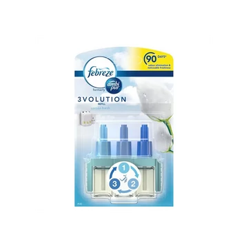 Légfrissítő elektromos utántöltő 20 ml Ambi Pur 3 Volution Cotton Fresh