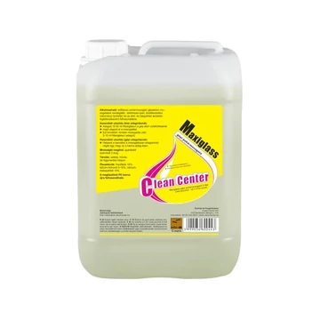 Mosogatószer 5 liter gépi fertőtlenítő hatással Maxiglass_Clean Center