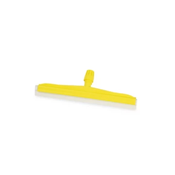 Padlólehúzó műanyag gumibetétes 45 cm széles professzionális Aricasa/Igeax sárga_1025Y