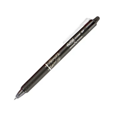 Rollertoll 0,7mm, törölhető Pilot Frixion Clicker, írásszín fekete