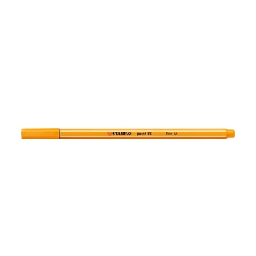 Rostirón, tűfilc 0,4mm, STABILO Point 88 narancs