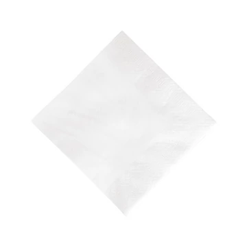Szalvéta 3 rétegű 1/4 hajtás lapméret: 33 x 33 cm 125 db/csomag Duni fehér