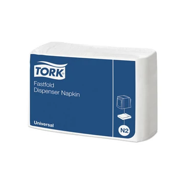 Szalvéta adagolóba 300 lap/csomag 36 csomag/karton N2 Counterfold Tork_10933 fehér