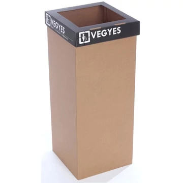 Szemeteskuka 53 literes vegyes szelektív Office