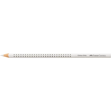 Színes ceruza háromszögletű GRIP Faber-Castell fehér