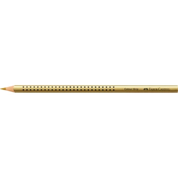 Színes ceruza háromszögletű GRIP Faber-Castell metál arany