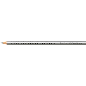 Színes ceruza háromszögletű GRIP Faber-Castell metál ezüst