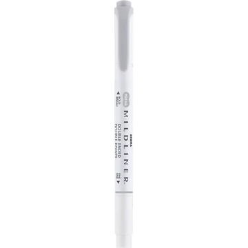 Szövegkiemelő 1,0/3,5 mm, kétvégű Zebra Mildliner Cool & Refined szürke