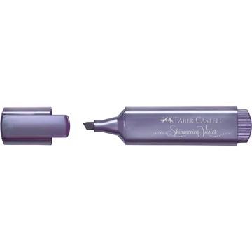 Szövegkiemelő 1-5mm vágott hegyű Faber-Castell 46 metál lila 