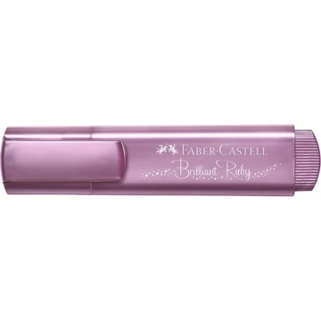 Szövegkiemelő 1-5mm vágott hegyű Faber-Castell 46 metál rubin 