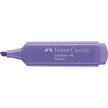 Szövegkiemelő 1-5mm vágott hegyű Faber-Castell 46 pasztell lila 