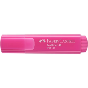 Szövegkiemelő 1-5mm vágott hegyű Faber-Castell 46 pasztell lilás rózsaszín