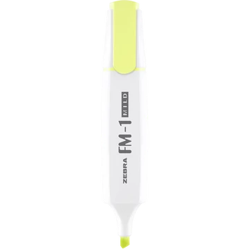 Szövegkiemelő 3,5 mm, Zebra FM-1 Mild, sárga