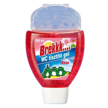 WC illatosító gél 200 ml + kosár Brekk piros