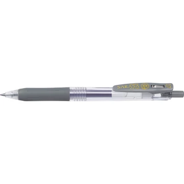 Zseléstoll 0,5 mm Zebra Sarasa Clip, szürke