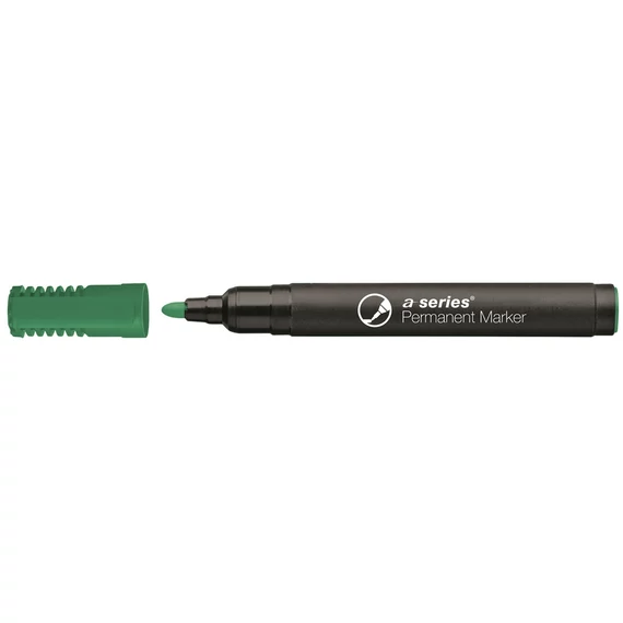 Alkoholos marker 3mm, kerek végű A-series zöld