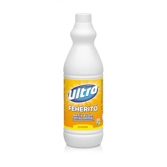 Fehérítő folyadék 1 liter Ultra fehérítő Citrom