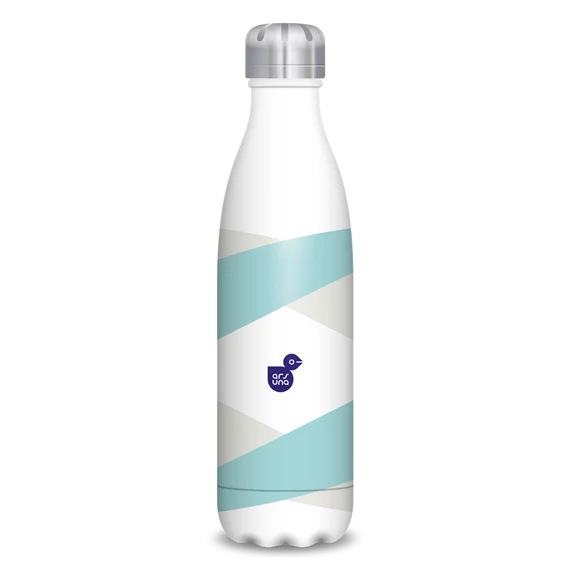 Fémkulacs duplafalú 500ml Ars Una Striped