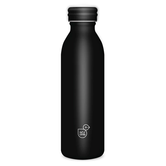 Fémkulacs duplafalú 600ml Ars Una Noir