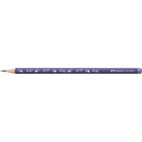 Grafitceruza HB,háromszögletű DINOSZAURUSZ Faber-Castell kék test