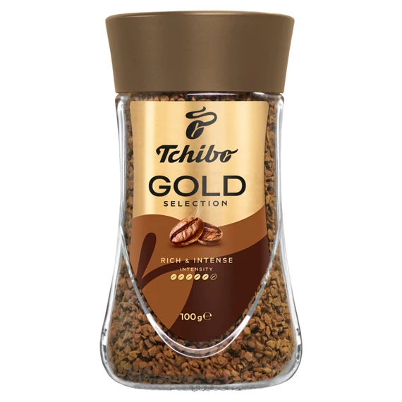 Kávé instant, 100g, üveges, Tchibo Gold Selection