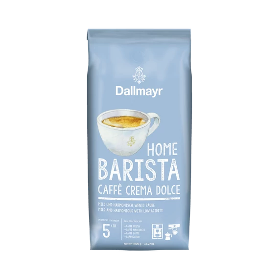 Kávé szemes, 1000g, Dallmayr Home Barista Caffé Crema Dolce 