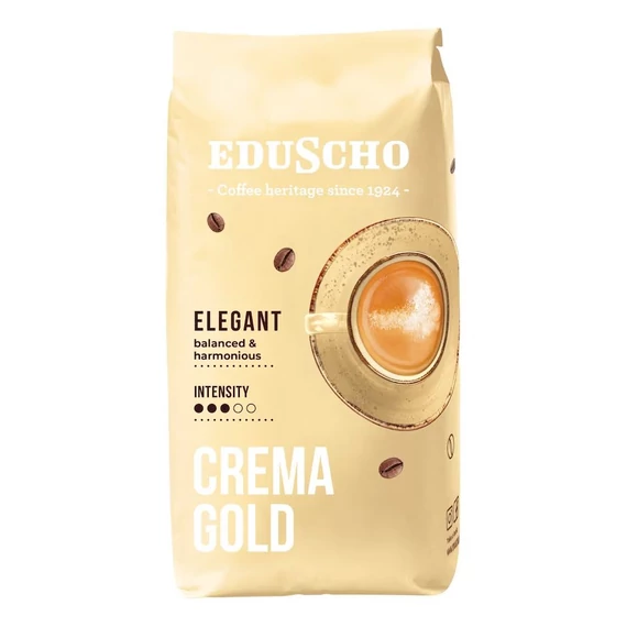 Kávé szemes, 1000g, Eduscho Crema Gold 