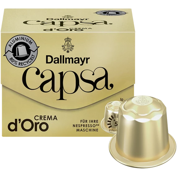 Kávékapszula, Dallmayr Nespresso Crema d Oro 10db kapszula