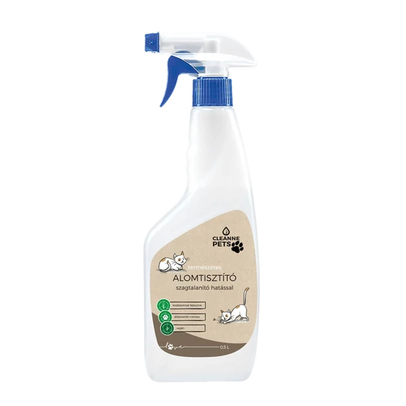 Kisállat alomtisztító szórófejes 500 ml Cleanne Pets_Környezetbarát