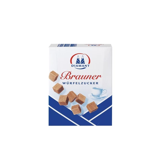Kockacukor 500g barna