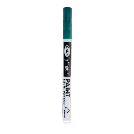 Lakkmarker 0,8mm, kerek zöld