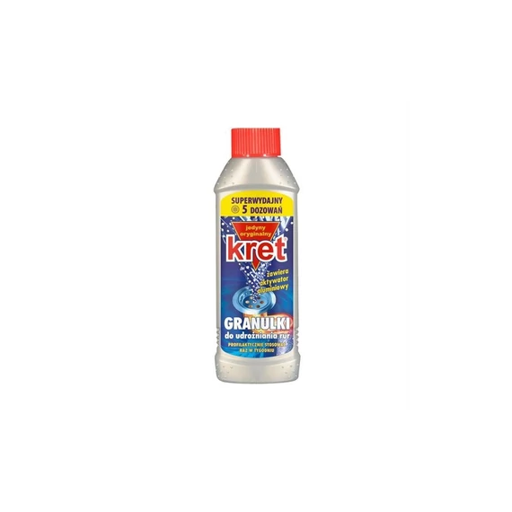 Lefolyótisztító granulátum 560 g Kret