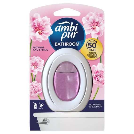 Légfrissítő 7,5 ml  Ambi Pur Bathroom Flowers and Spring
